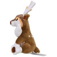 Officiële Pokemon center knuffel Pokemon fit Sawsbuck Winter 17cm 